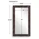 Fairmont Dark Walnut Rectangular Wall Mirror