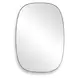 Kingsley Distressed Antique Gold Oval Wall Mirror