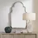 Brayden Antique Brass Arched Wall Mirror