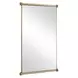 Monterey Antique Brass Rectangular Wall Mirror