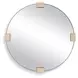Langston Golden Bronze Round Wall Mirror