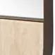 Langston Golden Bronze and Beige Oval Tall Wall Mirror