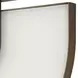 Oakley Antique Gold and White Oval Wall Mirror