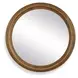 Carlisle Light Honey Round Wall Mirror