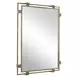 Grafton Antique Gold Rectangular Wall Mirror