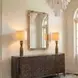 Grafton Antique Gold Rectangular Wall Mirror