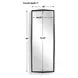 On Point Dark Bronze Rectangular Tall Wall Mirror