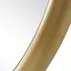 Atkinson Antique Brass Round Wall Mirror