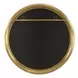 Atkinson Antique Brass Round Wall Mirror