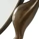 Fairmont Warm Bronze Round Wall Mirror