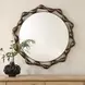 Fairmont Warm Bronze Round Wall Mirror