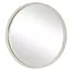 Oakley Warm Champagne Round Wall Mirror
