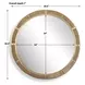 Prescott Round Wall Mirror