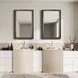 Kingsley Dark Golden Bronze Rectangular Wall Mirror