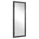 Hamilton Dark Bronze and Antique Brass Rectangular Tall Wall Mirror