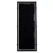 Hamilton Dark Bronze and Antique Brass Rectangular Tall Wall Mirror