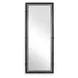 Hamilton Dark Bronze and Antique Brass Rectangular Tall Wall Mirror
