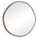 Fairmont Antique Brass Round Wall Mirror