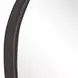 Fairmont Dark Bronze Round Wall Mirror