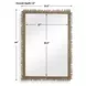 Belmont Antique Brass Rectangular Wall Mirror