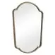 Grafton Antique Brass Free Form Wall Mirror