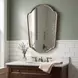 Grafton Antique Brass Free Form Wall Mirror