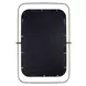 Alden Antique Brass Rectangular Wall Mirror