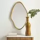 Somerset Antique Gold Free Form Wall Mirror