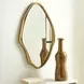 Somerset Antique Gold Free Form Wall Mirror