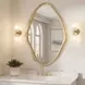 Somerset Antique Gold Free Form Wall Mirror