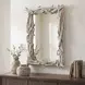 Langston Light Bleached Rectangular Reflection Wall Mirror