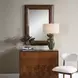 Arlington Antique Walnut and Gold Rectangular Wall Mirror