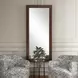 Durant Antique Dark Bronze Rectangular Tall Wall Mirror