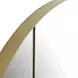 Somerset Antique Brass Round Wall Mirror