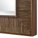 Fairmont Warm Walnut Rectangular Wall Mirror