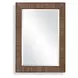 Fairmont Warm Walnut Rectangular Wall Mirror