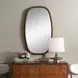 Prescott Warm Bronze Rectangular Wall Mirror