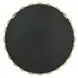 Alden Warm Ivory Round Wall Mirror