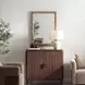 Alden Warm Ivory Rectangular Wall Mirror