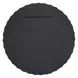 Monterey Charcoal Round Wall Mirror