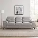 Mischa Silver Gray 89" Sofa