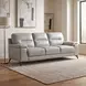 Mischa Silver Gray 89" Sofa