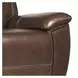 Jameson Hickory Zero Gravity 80" Power Reclining Console Loveseat With Power Headrest