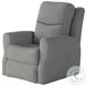 Fame Journey Silver Wall Hugger Recliner