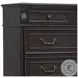 Hickory Creek Brown Velvet 6 Drawer Chest