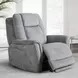 Linus Hudson Grey Zero Gravity Power Recliner