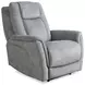 Linus Hudson Grey Zero Gravity Power Recliner