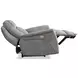 Linus Hudson Grey Zero Gravity Power Recliner