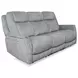 Linus Hudson Grey Zero Gravity 83" Power Reclining Sofa