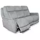 Linus Hudson Grey Zero Gravity 83" Power Reclining Sofa